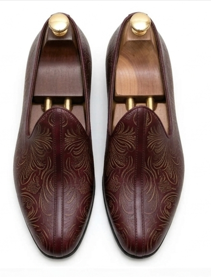 The Veneto Mojri - Brown Leather traditional loafers for men