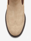 The Piemonte Cammello Brogue Chelsea Boot