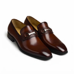 Firenze croc-embossed leather loafers for men